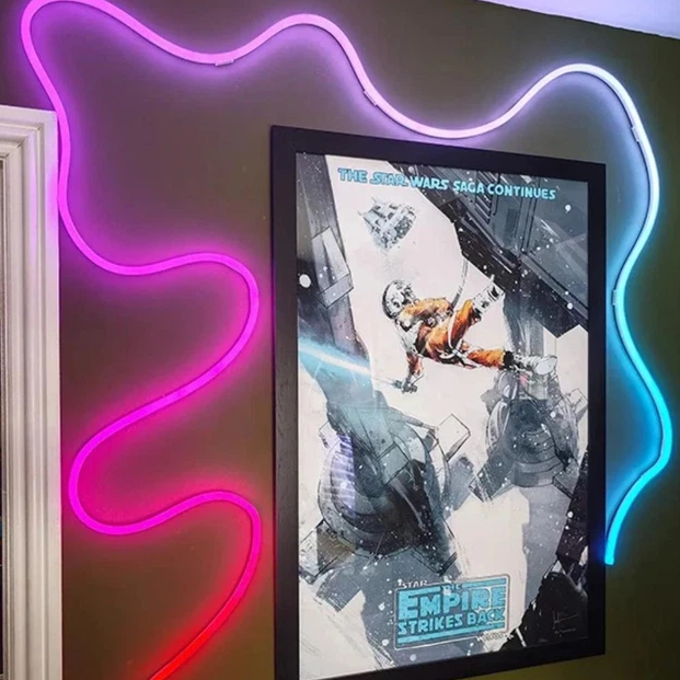 Розумна Неонова LED Стрічка-Шланг RGB (5 м): Гнучкий Водонепроникний Неон для Будинку та Вулиці