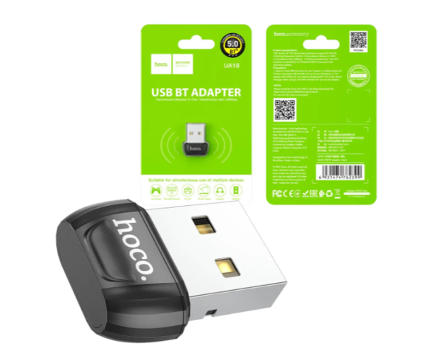 Bluetooth адаптер Hoco UA18 BT5.0