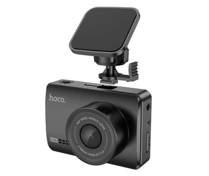 Відеореєстратор Hoco DV2 Black автомобільний реєстратор 1080p Full HD IPS 140 градусів