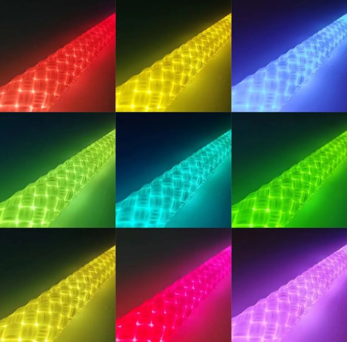 Розумна Неонова LED Стрічка-Шланг RGB (5 м): Гнучкий Водонепроникний Неон для Будинку та Вулиці