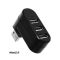 USB-Хаб 3 порти  USB 2.0 поворотний